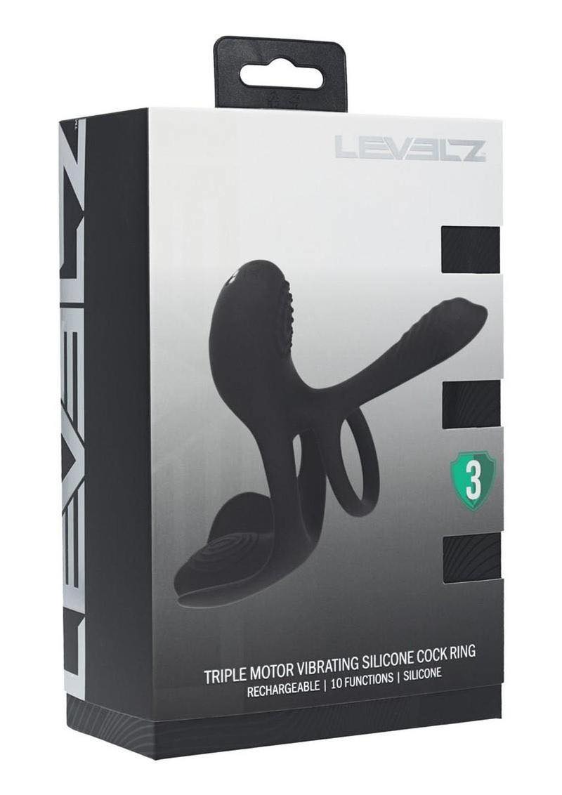 Triple Motor Vibrating Ring