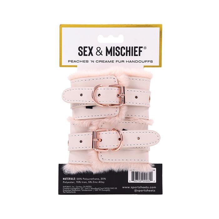 Peaches'n Creame Fur Handcuffs