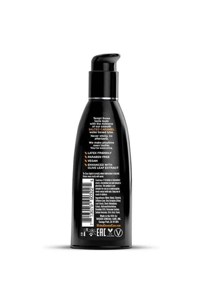 Wicked Aqua Water Based Flavored Lubricant 2oz