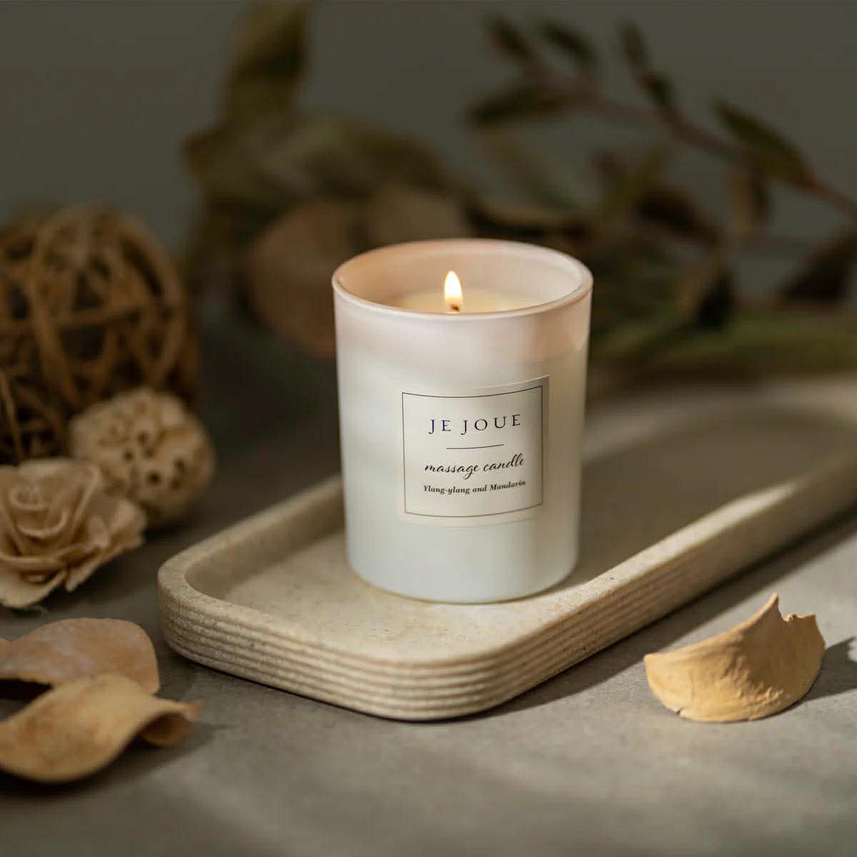 Soy Based Massage Candle - Ylang Ylang & Mandarin