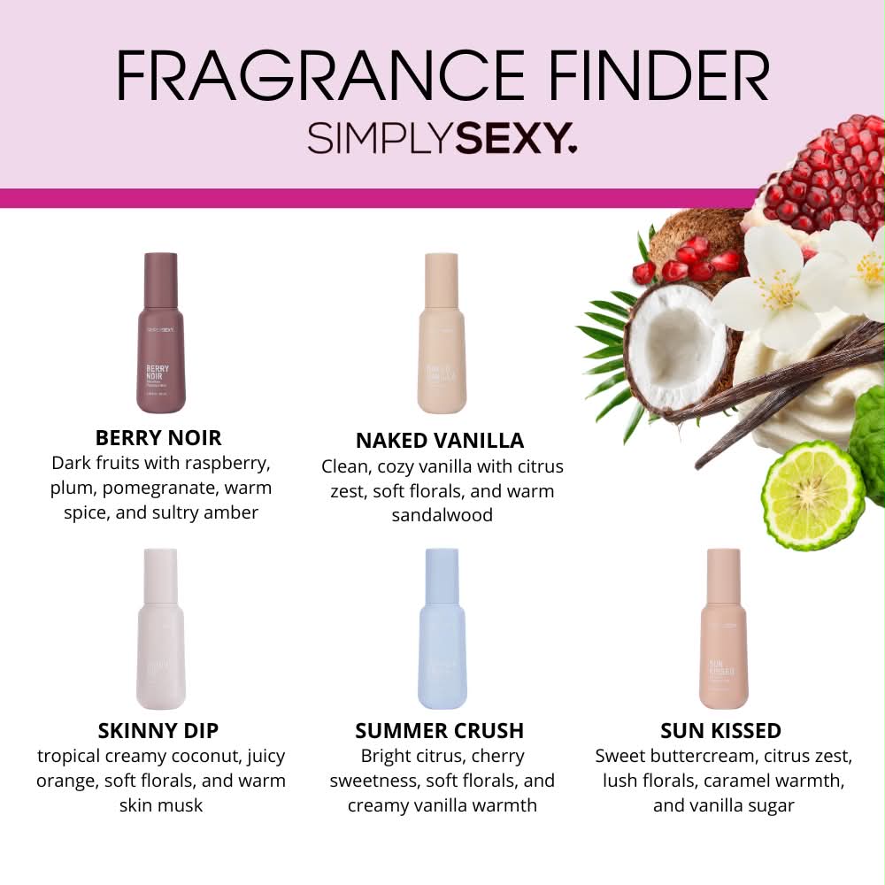 Simply Sexy Pheromone Hair + Body Mist