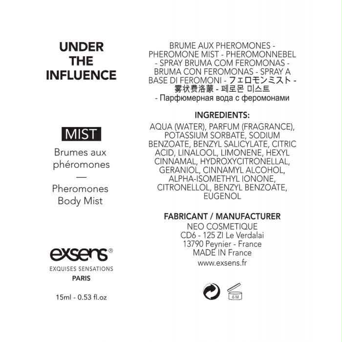 Body Mist with Pheromones - Under the Influence