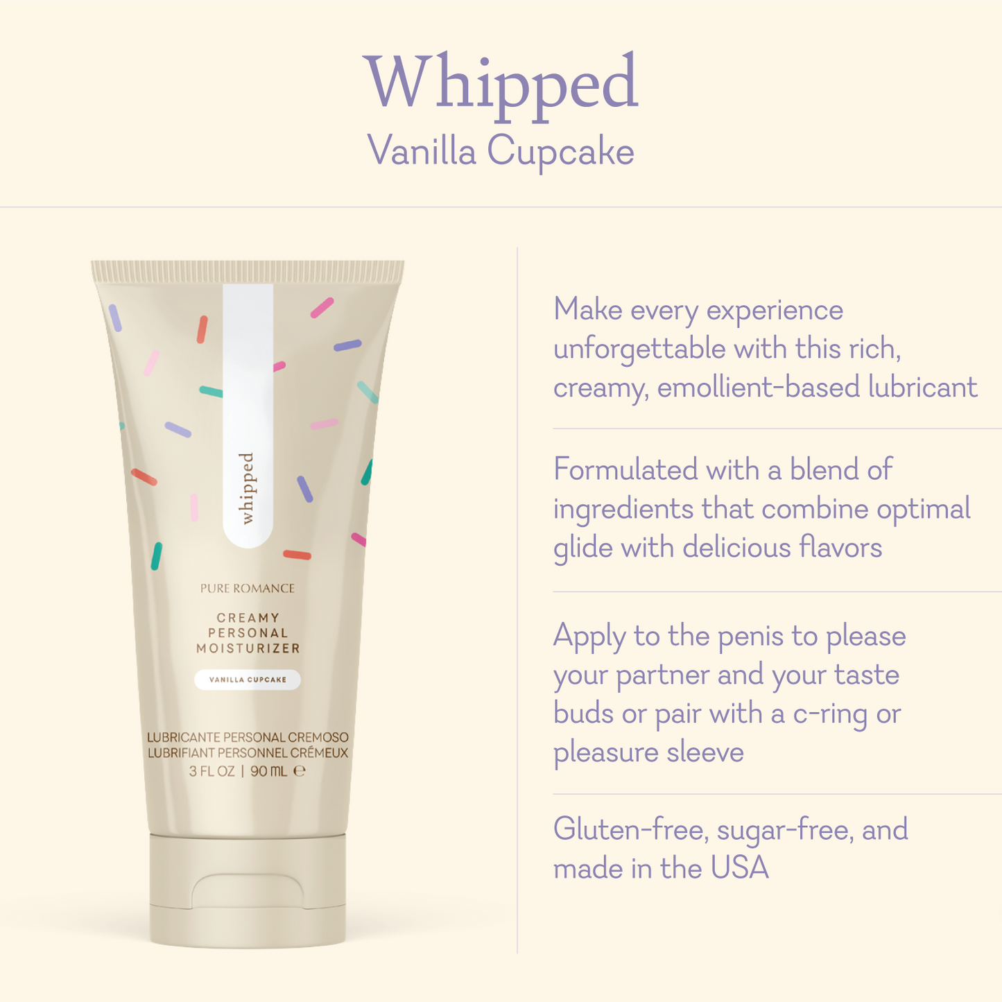 Whipped Crème Lubricant