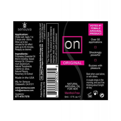 ON Arousal Oil for Her